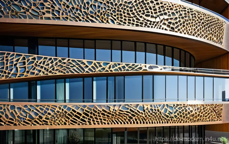현대건축물 AI 기반 건축 설계 - Prompt 1: AI-Generated Organic Architecture**